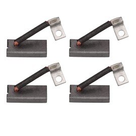 KIMISS 4 Pcs New Starter Brush Kit 81‑81200 Metal ABS Generator Brush Set Replacement for Golf Cart Club Car EZ‑GO Go Starter Generators +Auto