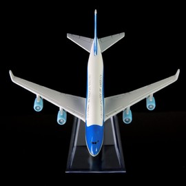24-Hours The Air Force One 747Alloy Metal Model Aircraft Birthday Gift Plane Models Chiristmas Gift 1:400