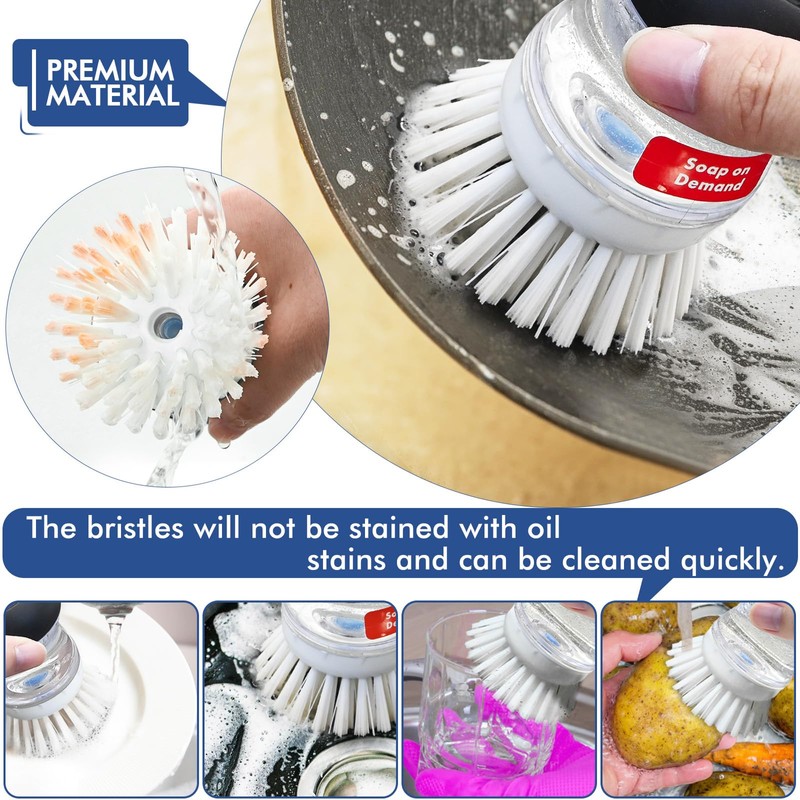 Palm Brush Refills for OXO Good Grips Soap Dispensing Dish