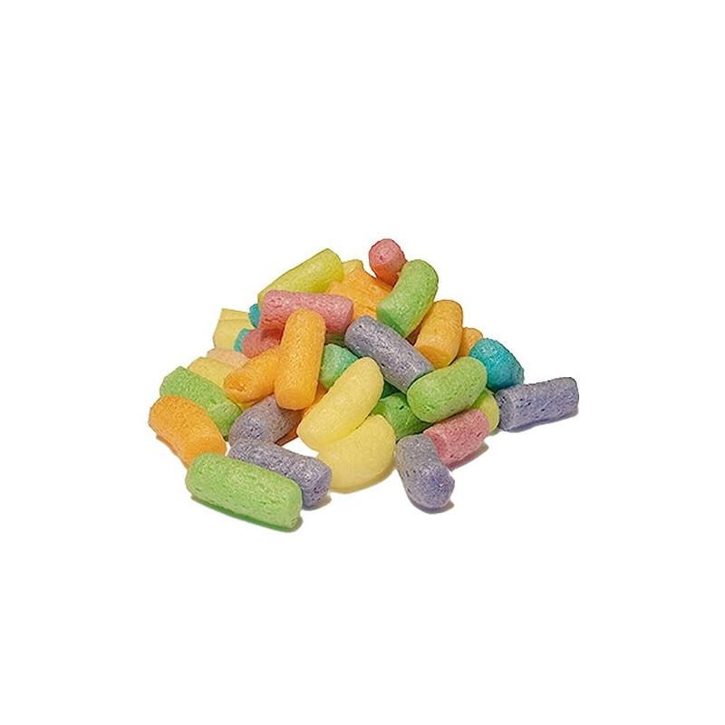 2.5 Cubic Feet MIXED COLOUR Biodegradable Loose Fill Protective PACKING