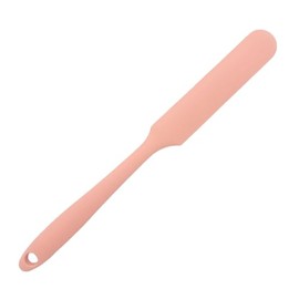 Handy Housewares 9.5" Long Silicone Spatula Spreader, Bowl or Jar Scraper, Great for Spreading Frosting or Icing on Cakes (1, Pastel Pink)