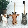 Global Arrow Animal Tooth Brush Holder Unicorn Size: Approx. 0.5