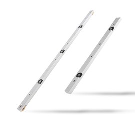 Mitre Bar, 450 mm, Table Saw, Mitre Bar, Aluminium Alloy, Slider, Table Saw Measuring Bar For Building Various Jigs on Your Table Saw, Default, 300 sliders