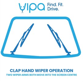 Vipa Wiper Blade Kit fits: PEUGEOT 3008 MPV Jun 2009 to Apr 2017