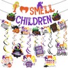 I Smell Children Banner with Hocus Pocus Hanging Decorations Hocus