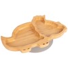Tiny Dining Baby Plate with Suction Cup - Dinosaur -