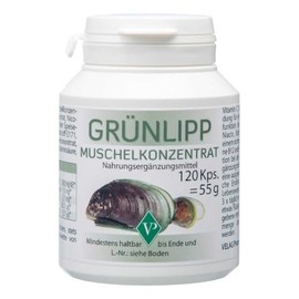 Green-lipped mussel concentrate capsules