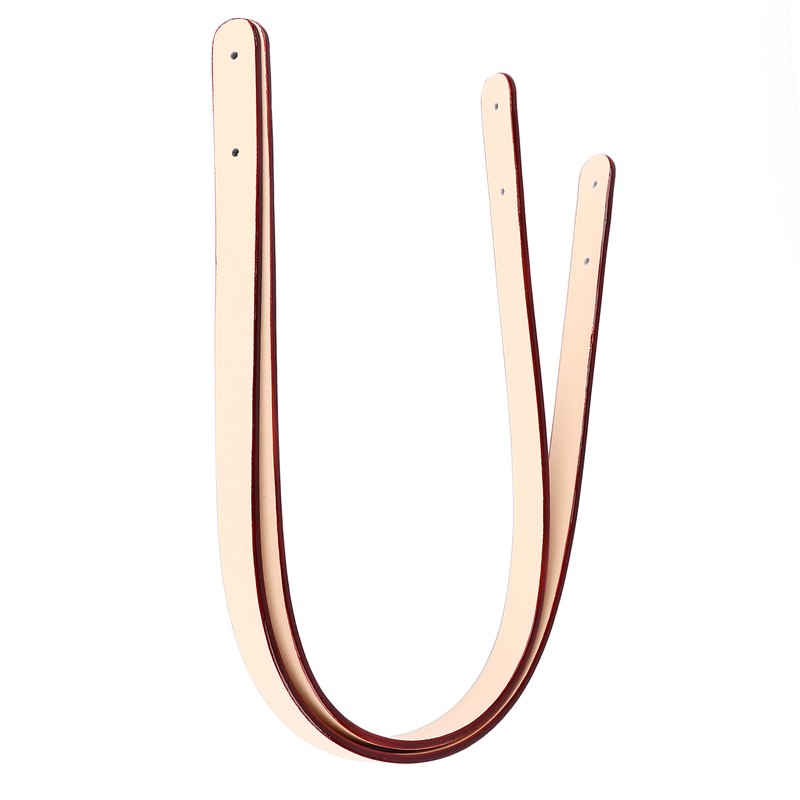 Leather Bag Handles Minimalist Durable Comfortable Replacement Leather Purse Bag