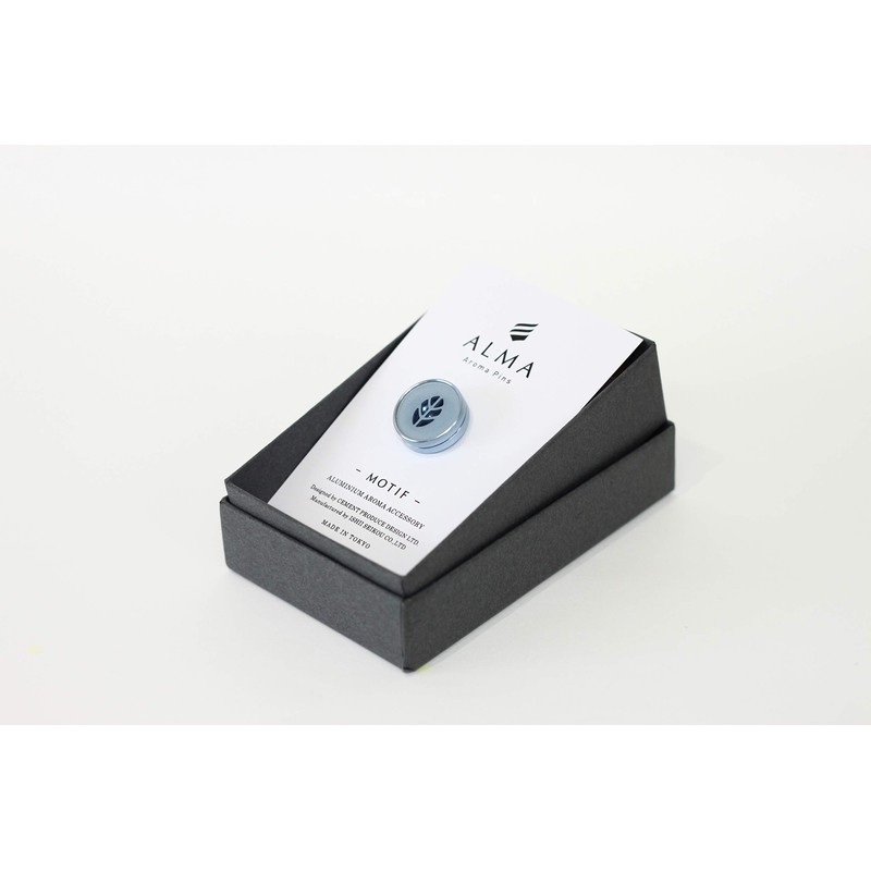 ALMA Aroma Pins Motif Leaf Blue