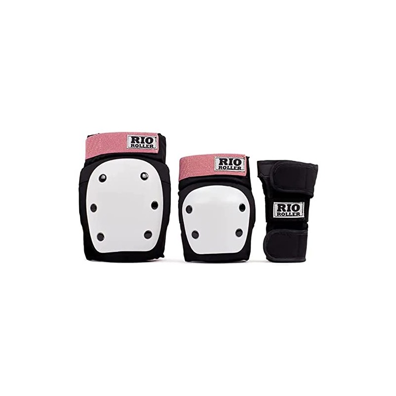 Rio Roller Triple Pad Set, Rose (Medium)