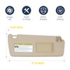 Right Passenger Side Sun Visor Without Light Fit for Toyota