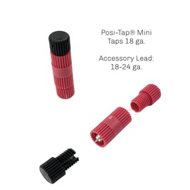 Posi-Tap taps 18 ga. Mini. Pack of 6. The Best Line Tap Youll Ever Use! (Choose Your Gauge Size and Amount) (6, 18 Mini)