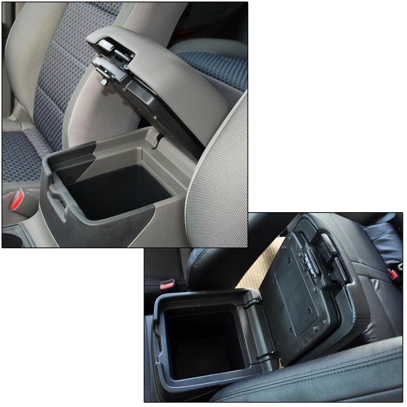 2 x Internal Center Console Armrest Lid Latch Lower Upper