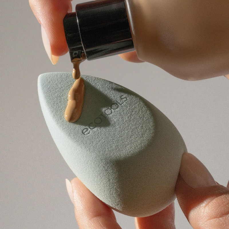 EcoTools Blurring Blender Makeup Sponge, Makeup Blending Sponge For Blurred