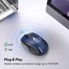 TECKNET Wireless Mouse for Laptop, Silent Mouse Quiet Click, Computer