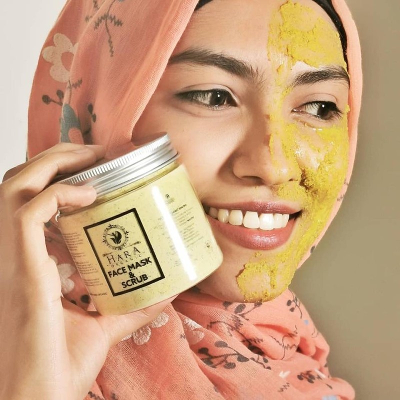 HARA ORGANIC FACE MASK & SCRUB (2 IN 1)
