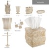 Creative Scents Victoria Tissue Box Cover Square – Beige Tissue