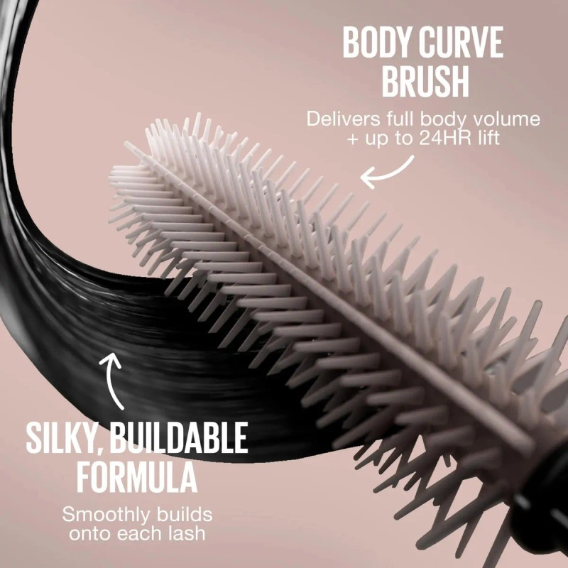 Máscara De Pestañas Lash Sensational Body Waterproof Maybelline