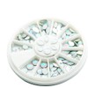 KADS Ovals & Water Drop 6 Different Shapes Design White