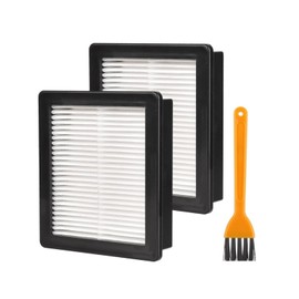 2 Pack 107315 Vacuum HEPA Filter Replacement Compatible with ProTeam Super Coach Pro 10, Super Coach Pro 6, GoFree Flex Pro, and ProVac FS 6 Vacuum Cleaners Parts & Accessorry