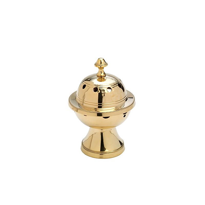 NKlaus 7576 Table Smoke Barrel with Inner Shell Frankincense Burner