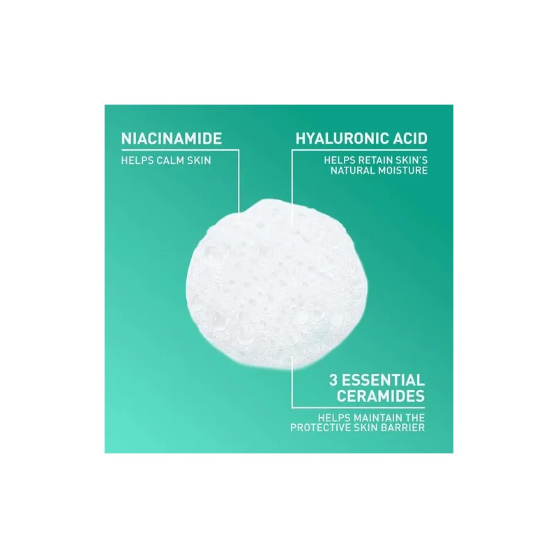 Cerave Limpiador Facial Espumoso Piel Normal A Grasa 236ml