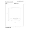 Lucide BODI GU 10 Ceiling Light 8 x 9.5 CM