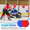 Bettoor 4 Pcs Silicone Hockey Shooting Targets with Magnetic, Red&Blue