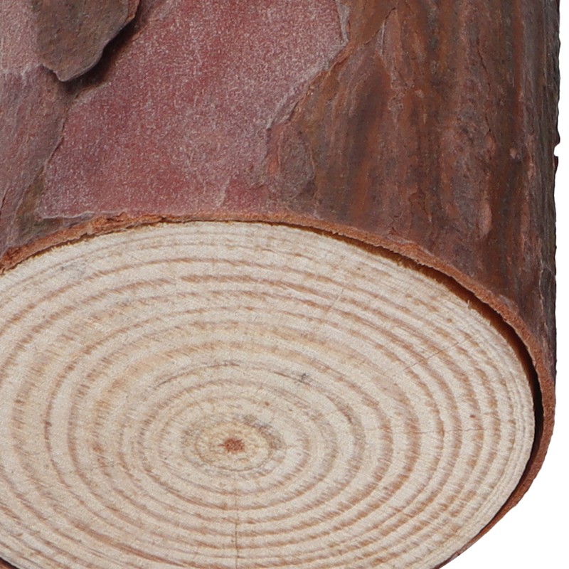 Wood Stakes Cylindrical Pine Log DIY Painting Material Flower Pot
