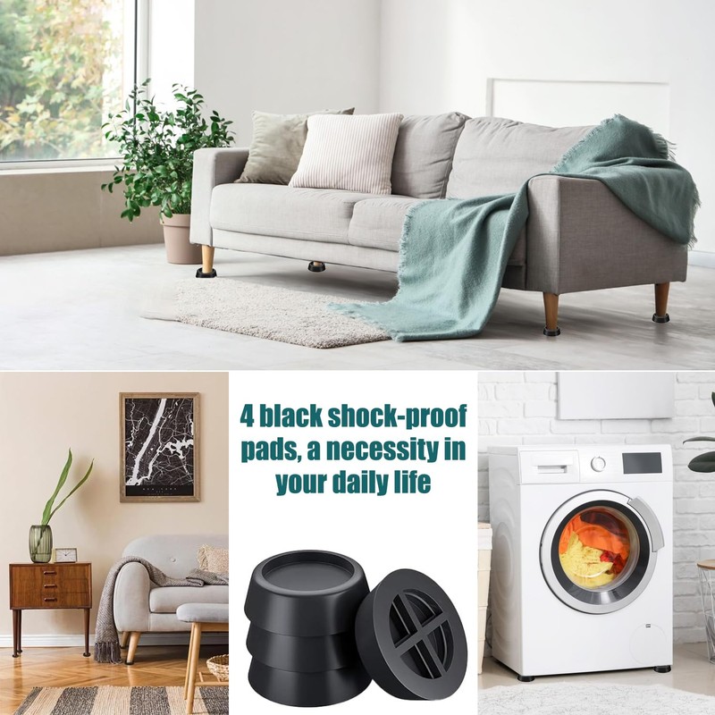 Anti Vibration Pads for Washing Machines – Shock Absorbing, Non-Slip