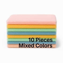 Microfiber Cleaning Cloths – All-Purpose, Lint-Free, Reusable Towels for Cleaning All Surfaces – Kitchen, Car, Glass, and More (10)