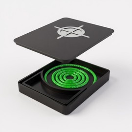 Triformia Premium Darts Accessories with Travel Case, 5 Green Darts Practice Rings, Dart Training Set for Game Improvement, Non-Damaging Pins, Portable for Beginners to Advanced Players