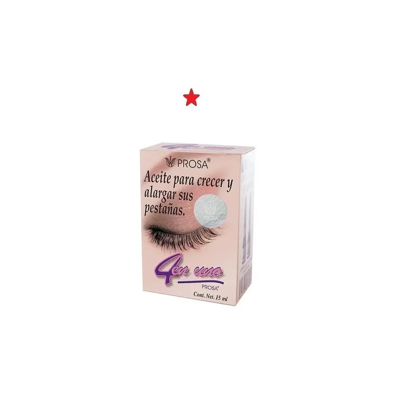 Aceite Para Pestanas 4 En Uno 15 Ml Prosa