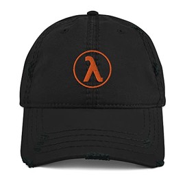 MTN TOOL Half Life Distressed Dad Hat Black