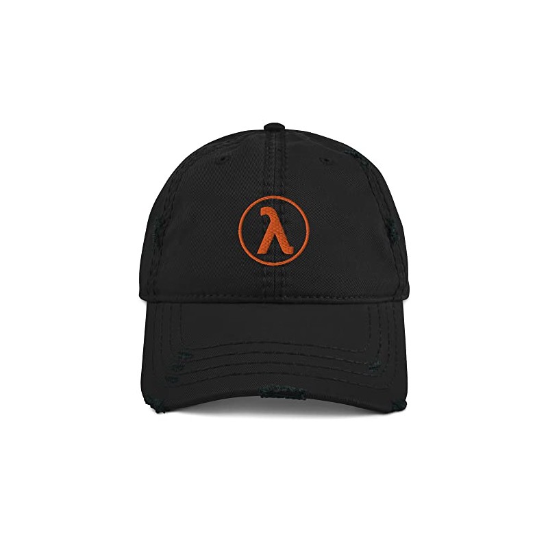 MTN TOOL Half Life Distressed Dad Hat Black