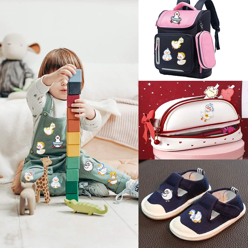 8 Pieces Sew on Patches T-Shirt Iron-On Patches Kids Embroidery