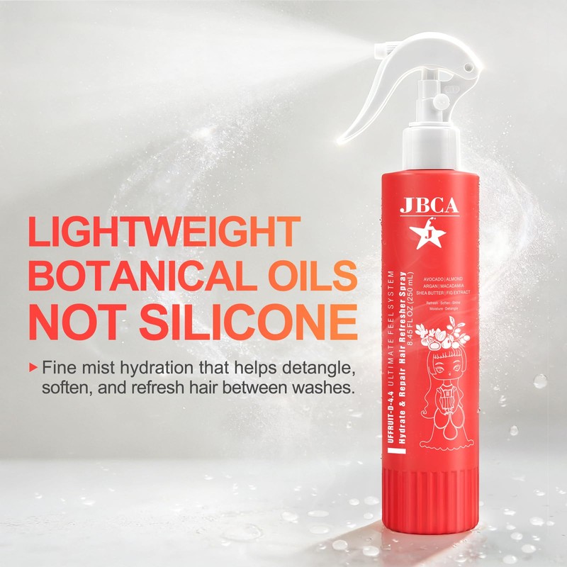 Lightweight Leave-In Conditioner & Detangler Spray, 8.45 fl oz