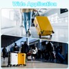 sourcing map 4Pcs Luggage Wheels Covers, Anti-Noise Luggage Wheel Silent