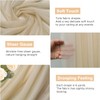 Wokceer Wedding Arch Draping Fabric 28.7" x 20FT Champagne Drapes