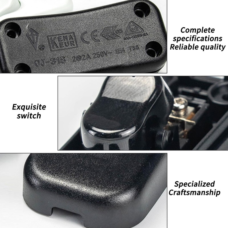 Toggle Switch 230 V, Cord Switch, Cable Switch, On/Off Switch