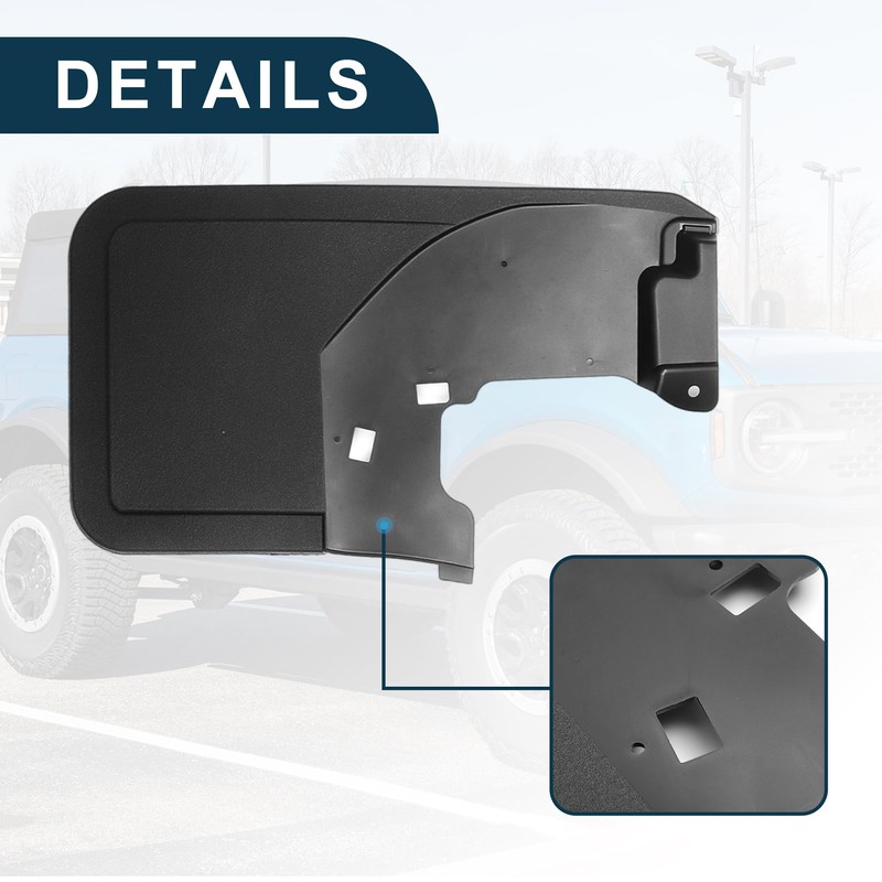 TUCKBOLD Mud Flap Splash Guard for Ford Bronco 4-Door 2022