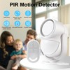 GALOOK Motion Sensor with Alarm, PIR Alarm System Motion Sensor
