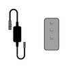 kalb LED Wireless Controller Set with Remote Control for 12-24V