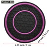 JUNAHAA Car Cup Coaster Universal Automotive Waterproof Non-Slip Cup Holders