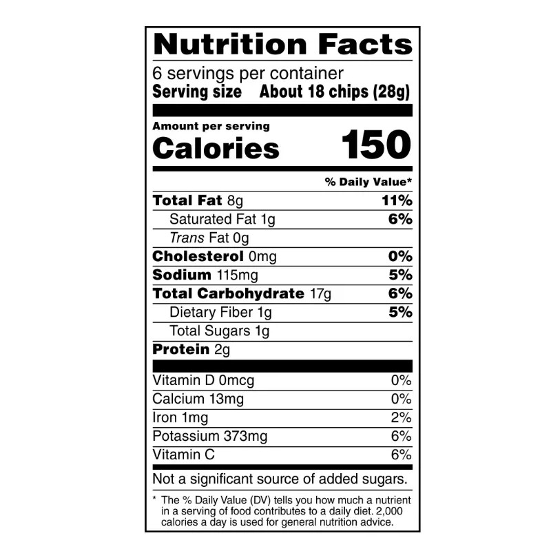 Maui Style Maui Onion Flavored Kettle Chips 6oz Bag x2