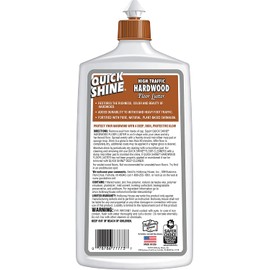 Quick Shine High Traffic Hardwood Floor Luster and Polish, 27 Fl. Oz.