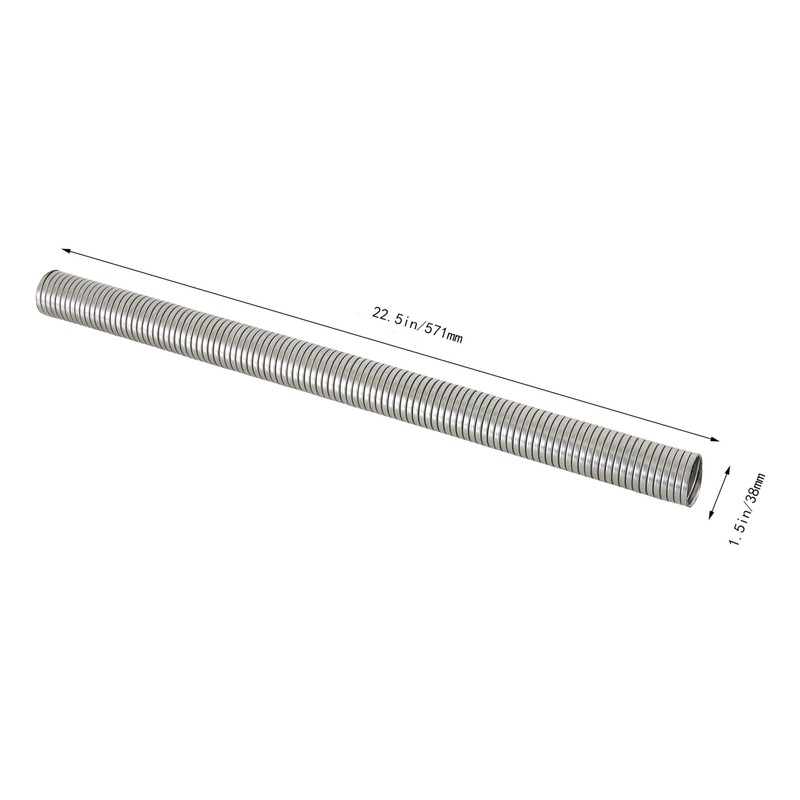 TORDXICS 1.5" [1 1/2"] ID x 22.5" Length Universal stainless
