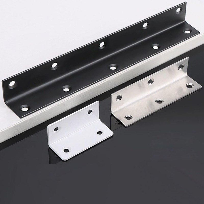 MINGFANITY L Brackets, 4PCS Corner Brace Angle Bracket, Superior Stainless