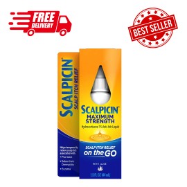 Scalpicin Scalp Itch Treatment, 1.5 fl oz, Max Strength