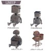 Murataya Sangyo 4894 Figurine Tin Object Series Robot Planter, Brown,